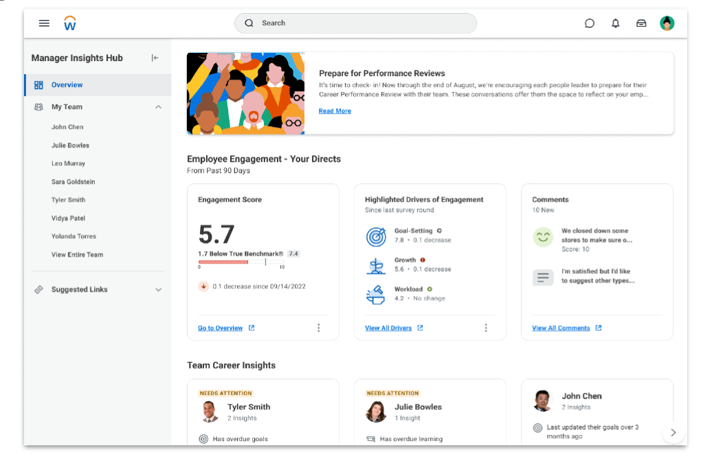 workday employee insights hub